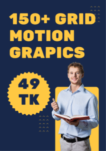 💥 150+ Grid Motion Graphics Pack — Dynamic Animated Grid Overlays for Video Creators