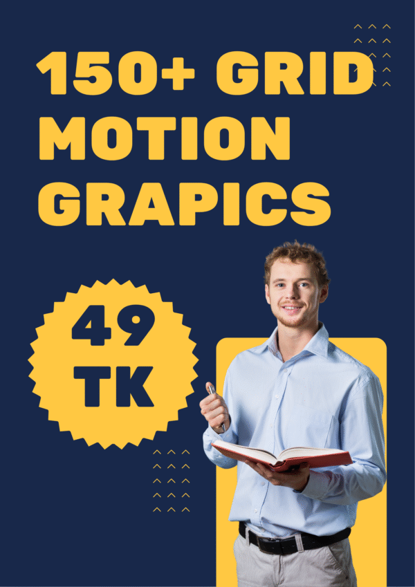 💥 150+ Grid Motion Graphics Pack — Dynamic Animated Grid Overlays for Video Creators